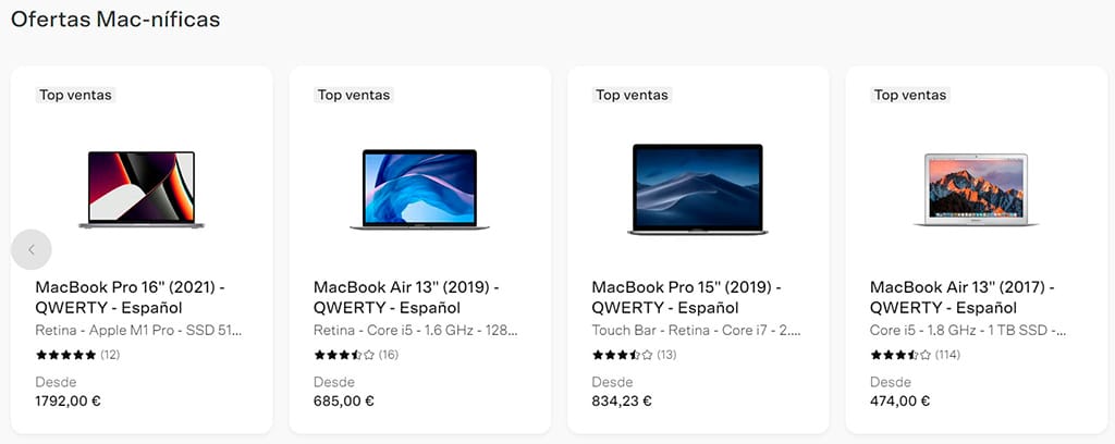macbook reacondicionados back market