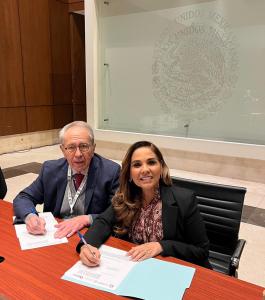 Mara Lezama Garantiza Salud para Quintana Roo Firmando Convenio IMSS-Bienestar