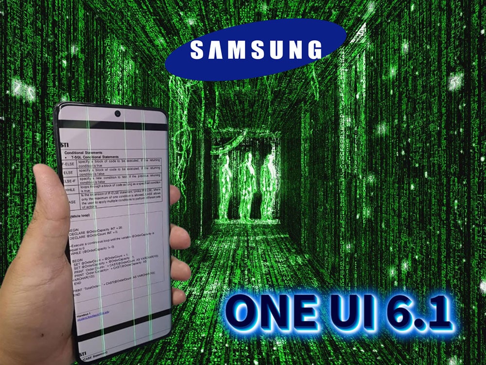 Samsung-pantalla-líneas-verdes-One-UI-6.1