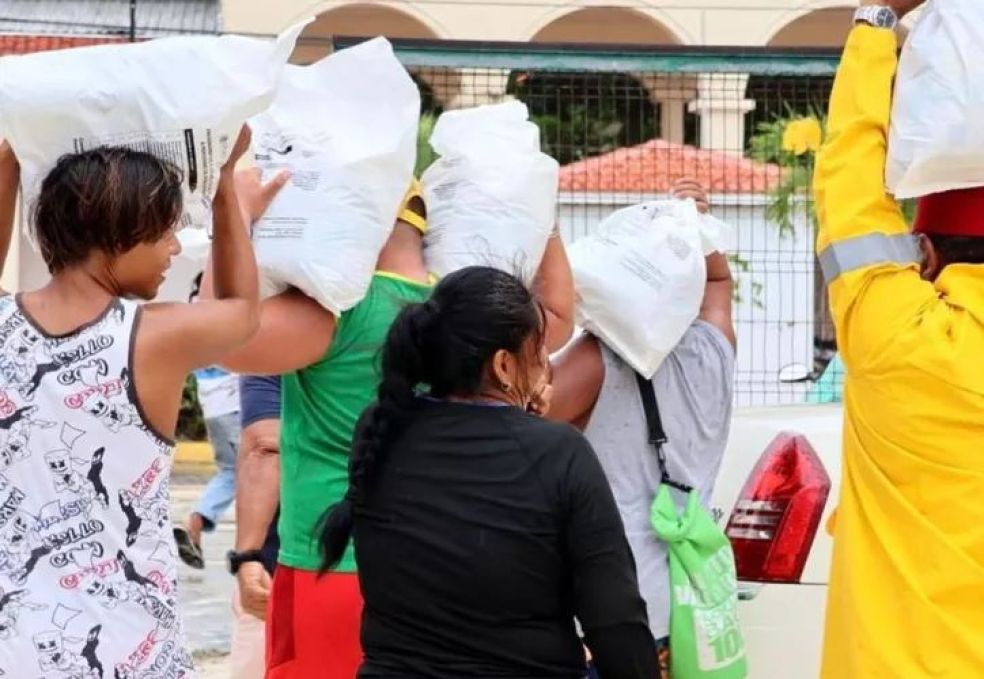 Darán apoyos alimentarios por inundaciones en Cancún 