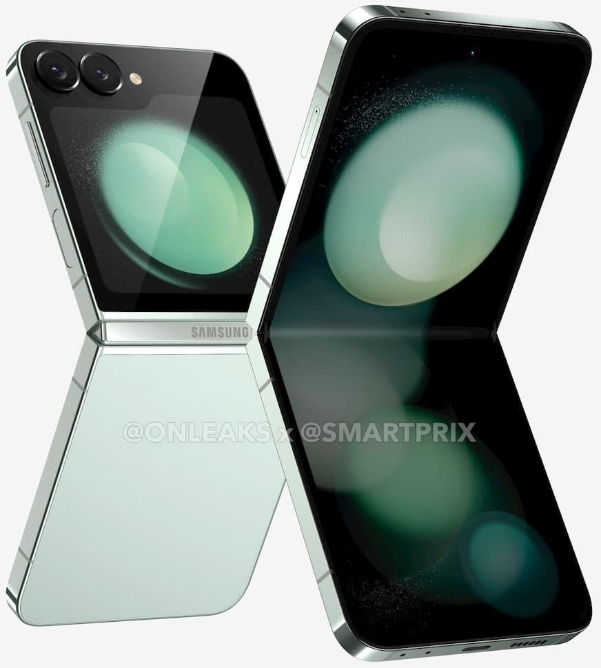 Samsung Galaxy Z Flip6 - render filtrado